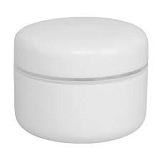 Баночка пластиковая белая, 5мл арт Ф10-308