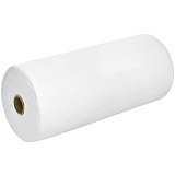 WW Салфетка одноразовая 30*30, ЭКОНОМ, спанлейс 40, белый 100 шт РУЛОН