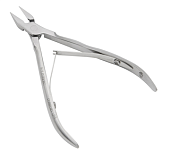 Solinberg, Кусачки маникюрные, матовые, двойная пружина, 8 мм, ручная заточка, арт. 222-302з