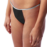Трусики для эпиляции женские ЧЕРНЫЕ, 1 шт