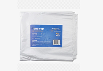 White Line, Пеньюары полиэтиленовые 100*140, прозрачный, 50 шт пачка