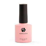 ADRICOCO, Закрепитель для гель-лака Velvet, 8 мл