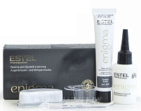 ESTEL ENIGMA, Краска для бровей и ресниц тон ГРАФИТ, 20 мл