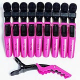 Зажим для волос «Крокодил», пластик, 10 шт/уп