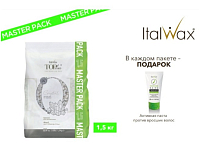 ItalWax Top Line, Воск горячий (пленочный) "Crystal" (кристалл), гранулы, 1,5 кг Ч/З