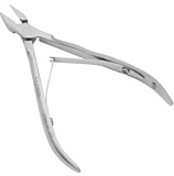 Solinberg, Кусачки маникюрные, матовые, двойная пружина, 8 мм, ручная заточка, арт. 222-303з