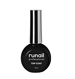 RUNAIL, Топ глянцевый Top Coat CRISTAL, 15 мл №6366 Ч/З