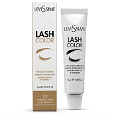 Levissime, LASH COLOR EYEBROWS, Краска для бровей и ресниц светло-коричневая № 7-7, 15 мл Ч/З
