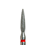 КМИЗ, Фреза алмазная пламя мелкая D2.1 (красный) ГСАП-2,1П-10М, 856.104.243.100.021
