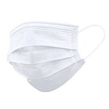 Чистовье, Маска 3-х слойная на резинках Белый 50 шт/упк пакет