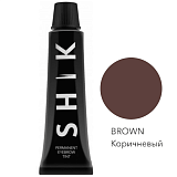 SHIK, Краска для бровей и ресниц Коричневый 