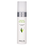 ARAVIA Professional 6214, Гель очищающий д/жирной и проблемн.кожи лица Anti-Acne Gel Cleanser,250мл