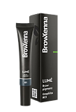Lume, Пигмент  прямого действия для бровей гелевый 01, Graphite 15мл, 1 шт.