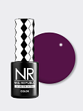 NR, Гель-лак Cherry lady 158, сливовый, 10 мл
