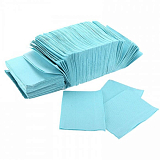 Салфетки нагрудные 33*45см №500 голубые