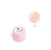 ADRICOCO, Акригель для наращивания ногтей №05 камуфлирующий беж, 10 мл