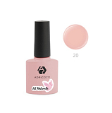 ADRICOCO Est Naturelle, Гель-лак №20 камуфлирующий персиковый, 8 мл