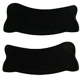 KATYA VINOG, Патчи липкие многоразовые силиконовые  черные бант 1 пара 