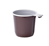 Чашка 200 мл коричневая 50 шт.