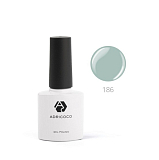 ADRICOCO, Цветной гель-лак №186 нежный фисташковый, 8 мл