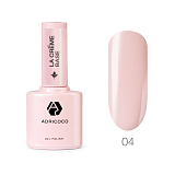 ADRICOCO, Камуфлирующая база  La creme base №04 - невесомый пудровый, 10 мл