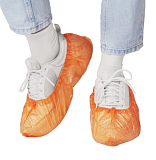 Elegreen, Бахилы медицинские одноразовые из ПНД-арт.ЭГЦО-26/50 Оранжевые 2,6 г, 50 пар