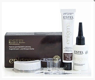 ESTEL ENIGMA, Краска для бровей и ресниц тон КОРИЧНЕВЫЙ, 20 мл