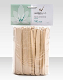 ItalWax, Шпатель деревянный большой, 60 шт