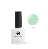 ADRICOCO, Цветной гель-лак №191 бирюзовый жемчуг, 8 мл