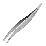 STALEKS CLASSIC, Пинцет для бровей TYPE 3 (широкие скошенные кромки), TC-12/3