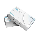mediOk, Перчатки нитриловые неопудренные текст., S, Белый, Ч/З