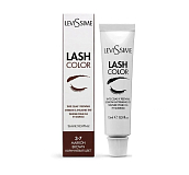 Levissime, LASH COLOR EYEBROWS, Краска для бровей и ресниц коричневая № 3-7, 15 мл Ч/З