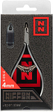 NIPPON NIPPERS, Кусачки для кутикулы, спиральная пружина, 4 мм, N-01S-4