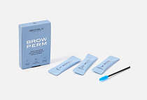 BRONSUN, Набор домашний для долговременной укладки бровей BROW PERM Ч/З