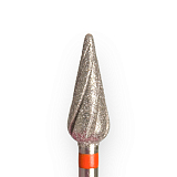 КМИЗ, Фреза алмазная батон мелкая D4.0 (красный) ФАПЗ 4,ОП-12 М, 856.104.260.120.040