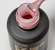 RUNAIL, Топ цветной (розовый с шиммером) Top Color Non Sticky, 18 мл №158