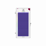 Le Maitre, Ресницы Violet "Caprice" 20 линий M 0.10 MIX  7-13 mm