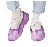 Elegreen, Бахилы медицинские одноразовые из ПНД-арт.ЭГЦФ-26/50 Фиолетовые 2,6 г, 50 пар