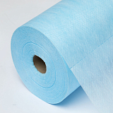 White Line, Простыня одноразовая 70*200, голубой 100 шт РУЛОН