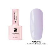 ADRICOCO, Камуфлирующая база, La creme base №07 - лавандовое молоко, 10 мл