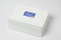 White Line, Полотенце большое 45*90, спанлейс, белый 50 шт ПАЧКА