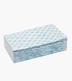 White Line, Полотенце малое 35*70, спанлейс, голубой 50 шт ПАЧКА