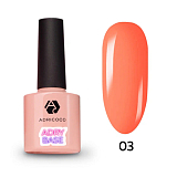 ADRICOCO Adry Base, База жеская №3 - Нежный коралл, 8 мл