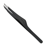 Solinberg, Пинцет для бровей арт.G807з, (ручная заточка), черный 1шт