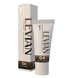 Levian, Краска для ресниц и бровей, цвет Soft Brown (осветляющая на 1-2 тона) #04, 15 мл