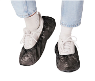 Elegreen, Бахилы медицинские одноразовые из ПНД-арт.ПНД-8/1р ЭГЦЧ-26/50 Черные 2,6 г, 50 пар