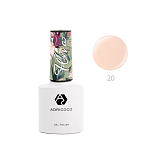ADRICOCO FLORA, Гель-лак №20 - персиковый гиацинт, 8 мл