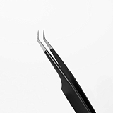 Rili, Пинцет для наращивания тип L (5 мм) (Black Line), 1шт
