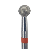КМИЗ, Фреза алмазная шар мелкая D4.2 (красный) ГСАШ-3,1П-М, 856.104.001.038.042