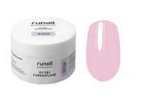 RUNAIL, Камуфлирующий УФ-гель (цвет: Лавандовый туман), 15 г №4065